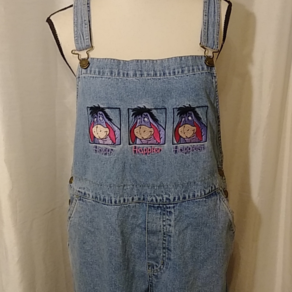 Disney Eeyore bib overalls